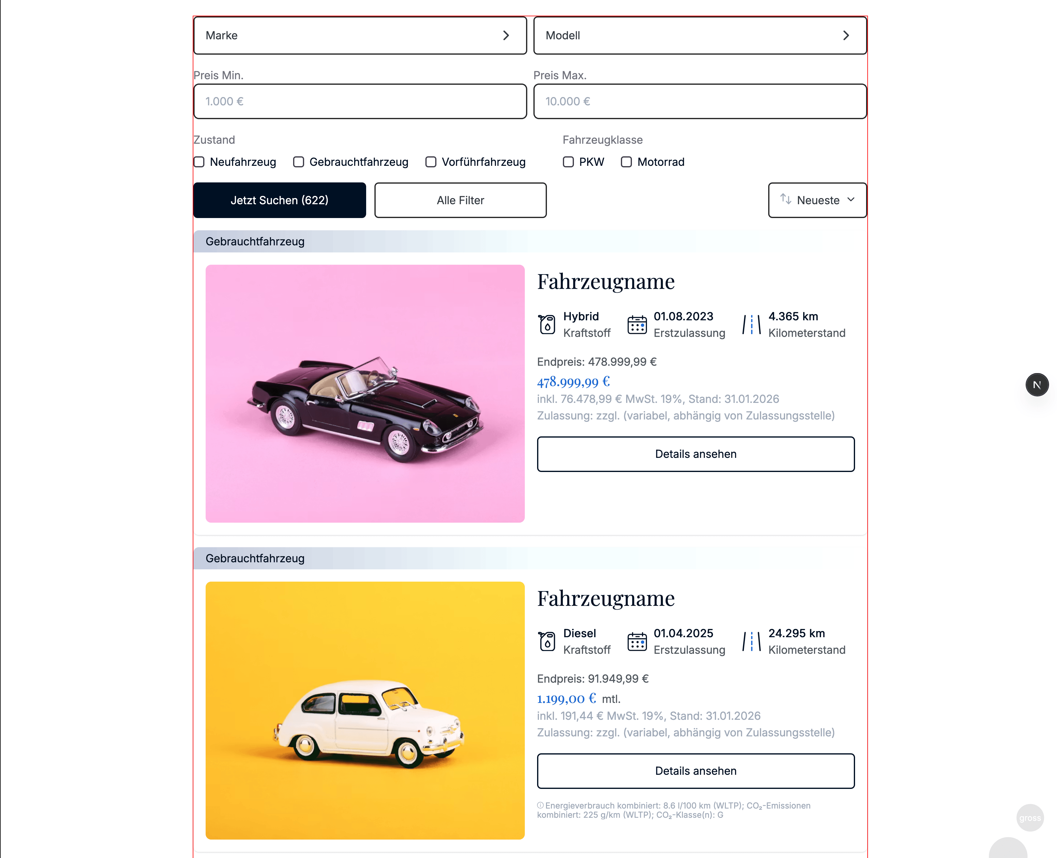 inventory cars archive preview